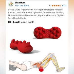 LittleMum Back & Glute Trigger Point Massager